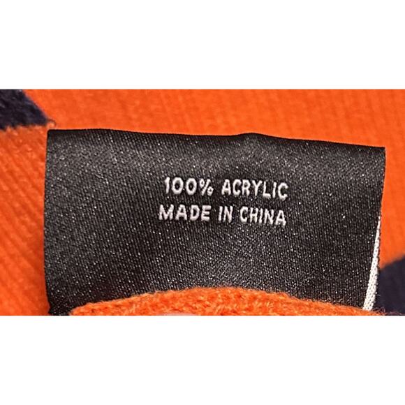 Auburn University Orange & Navy Blue Scarf - Picture 4 of 4